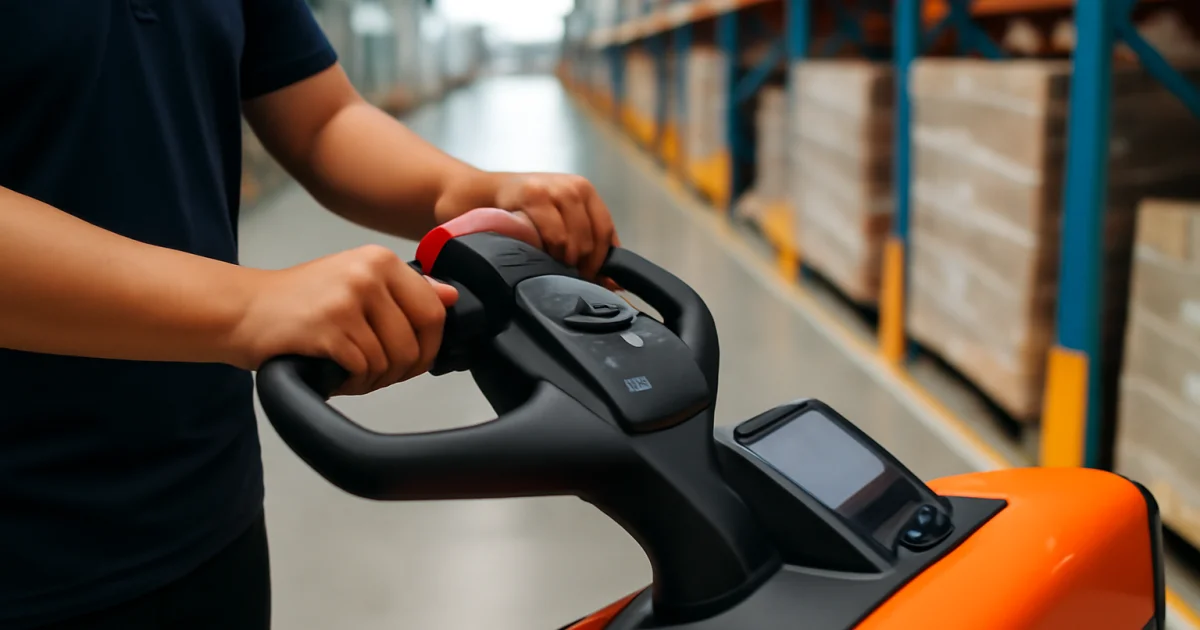 02 Electric Power Pallet Truck Malaysia Allied Handling